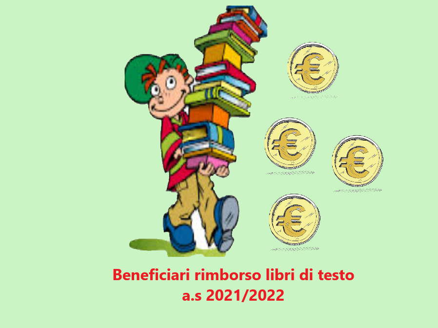 Elenco beneficiari - rimborso libri di testo A.S. 2021/2022