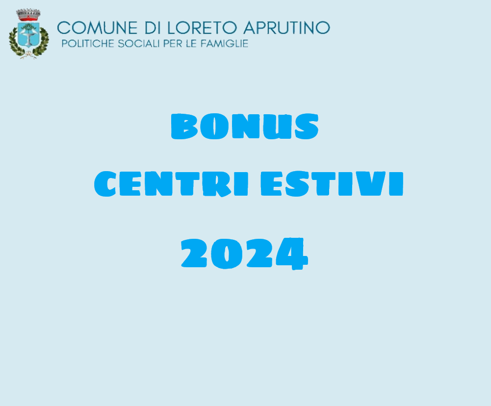 Bonus centri estivi 2024
