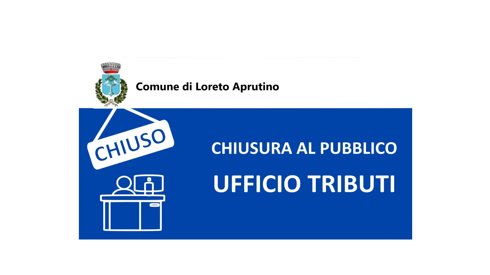 Chiusura Uffici Settore VII - Entrate - Commercio del 06/11/2025