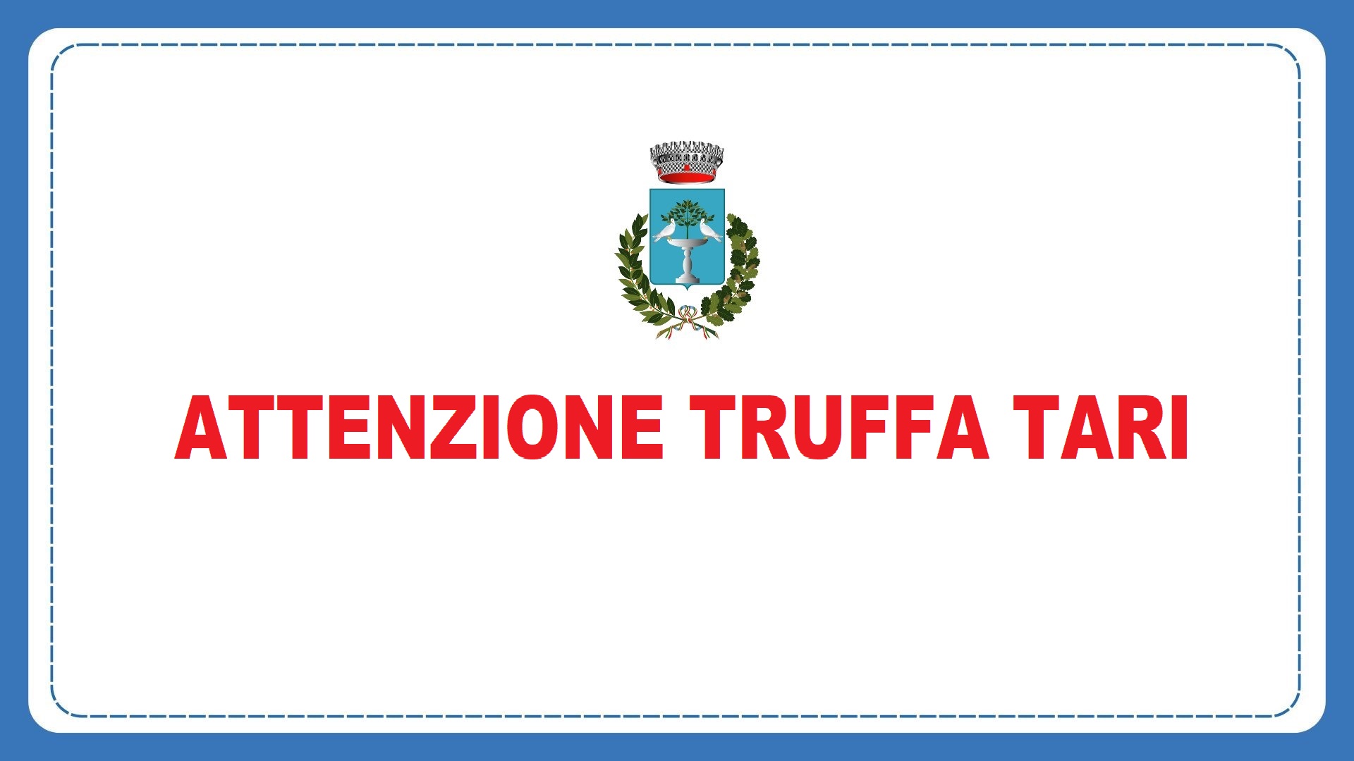 ATTENZIONE- TRUFFA TARI
